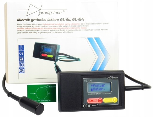 Вимірювач товщини покриття GL-6HS датчик