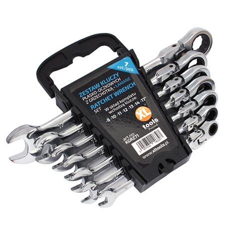 ХРАПОВИК КОМБІНАЦІЙНИЙ ГАЙКОВИЙ КЛЮЧ, 6 ШТ. XLTOOLS