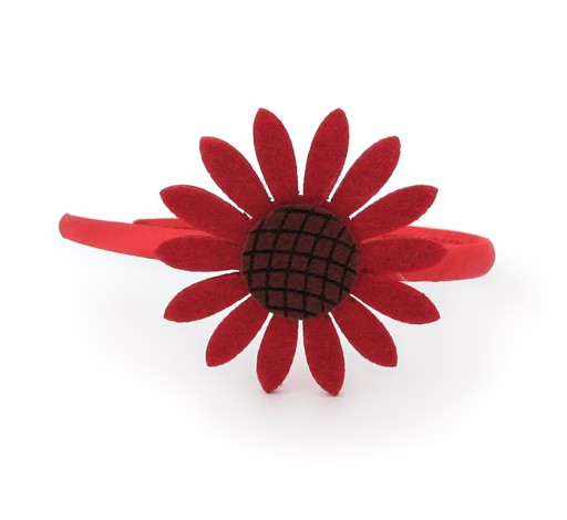 Класична резинка для волосся Allmaro, оранжево-червона