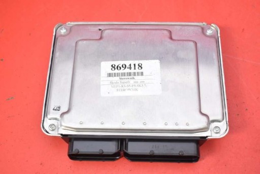 control unit of the engine 8E0907401T 0281011444 SKODA SUPERB 1 and 2.5 TDI 163 KM