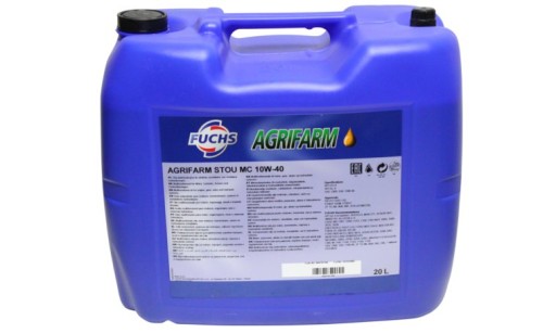 Масло Agrifarm Stou MC 10W40 20л Fuchs