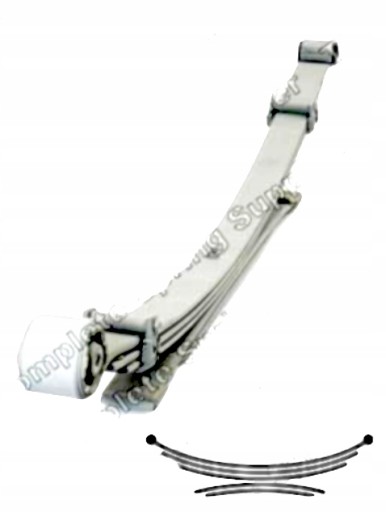 622055 - Листова ресора FORD Ranger 2.2 3.2 TDCi ! Кілен !