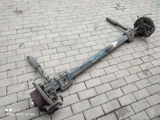 Подвеска fiat ducato boxer iii, задний мост, балка