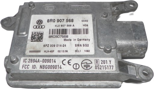 Audi q5 8r0 8r датчик зміни смуги руху радар 8r0907568 4l0907568