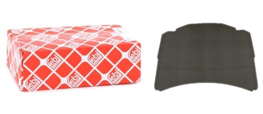 09505 - FEBI демпфуючий килимок кришки двигуна DB W124