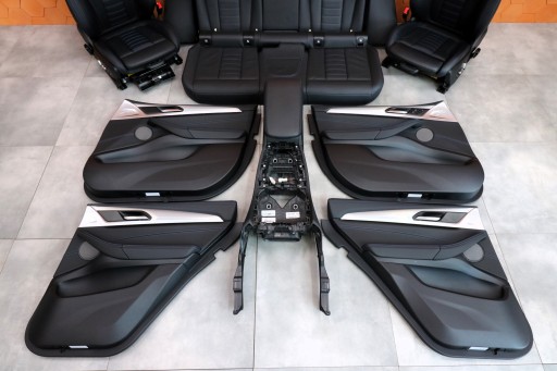 BMW X3 G01 LCI inner seats heated PAMIEC m-packet VERNASCA black,