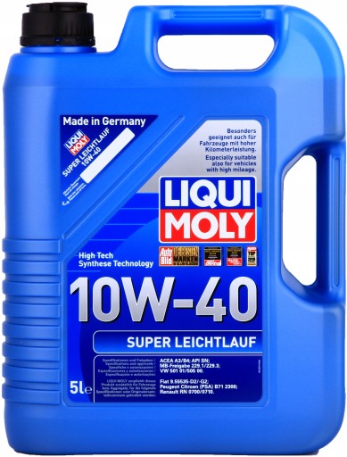 LIQUI MOLY - 9505 - SUPER LEICHTLAUF 10W40 - 5л