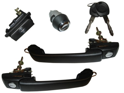 ED-0530 - VW GOLF III 3 КОМПЛЕКТ ДВЕРНЫХ ЗАМКОВ ЛЕВЫЙ + ПРАВЫЙ КОМПЛЕКТ