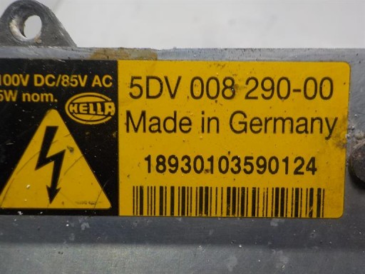 AUDI A6 C6 control unit XENON 5DV008290-00