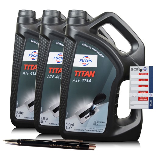 15 литров fuchs titan atf 4134 mb 236.14 масло акпп 15л