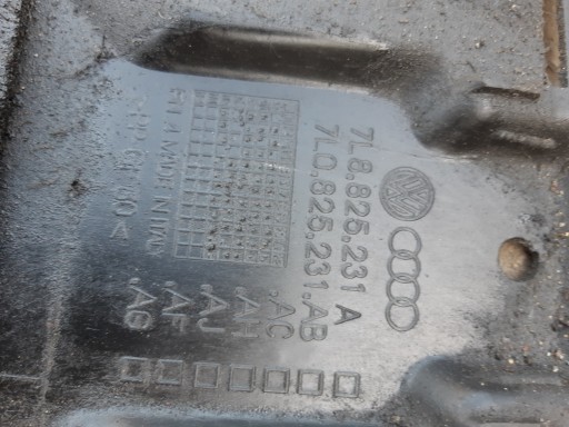 AUDI Q7 4L kryt kryt DOL dolní pod převodovku 7L8825231A
