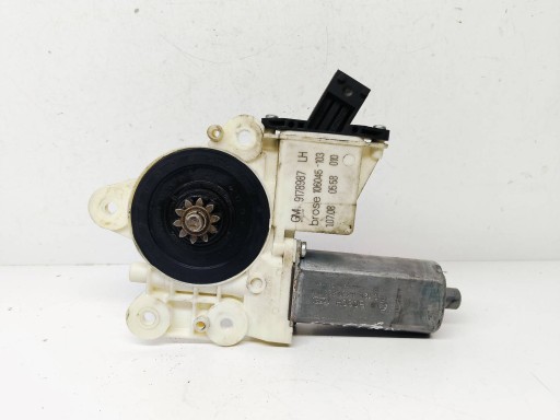 mini motor windows left front Opel Vectra C Lift 08r CDTI original 9178987