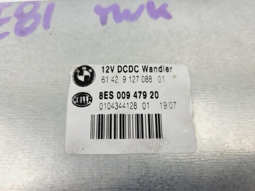 Centralina di tensione DCDC BMW E81 9127088