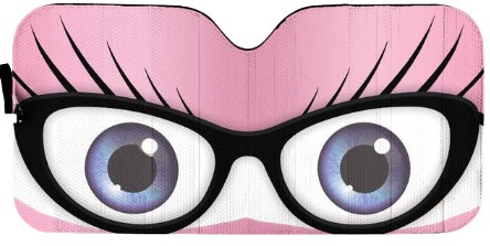 Автомобильный солнцезащитный козырек знаменитые глаза