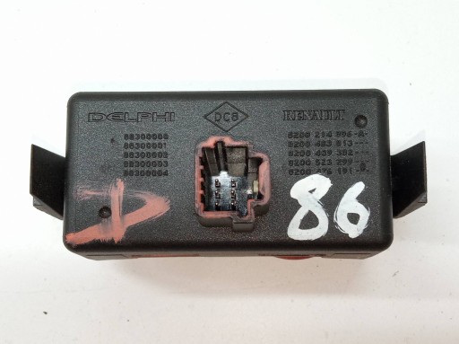 Schalter des warnblickschalters 8200214896A Renault Clio III (2005-2014)