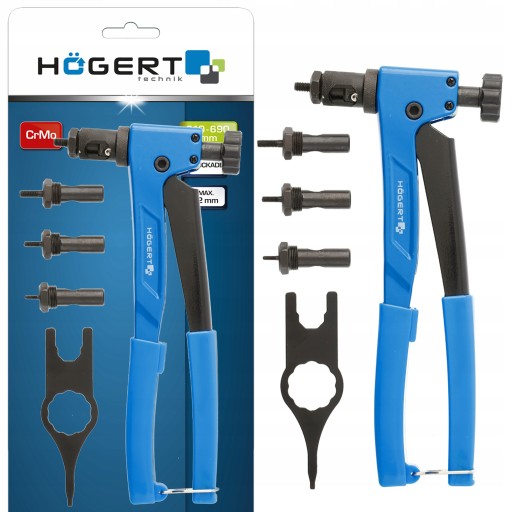 HOEGERT HT2C180 ГАЙКИ ЗАКЛЕПКИ M3-M6