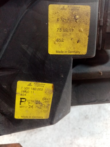 light right front LIFT VOLKSWAGEN SHARAN 1 0301182202