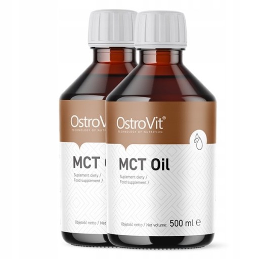 Ostravit MCT oleja 500 ml x2 Zníženie dobrých kyselín