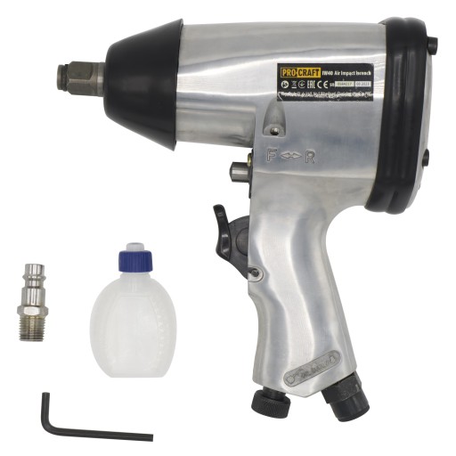 Пневматичний ударний гайковерт Procraft IW40S, КЕЙС + 10 ГНІЗД