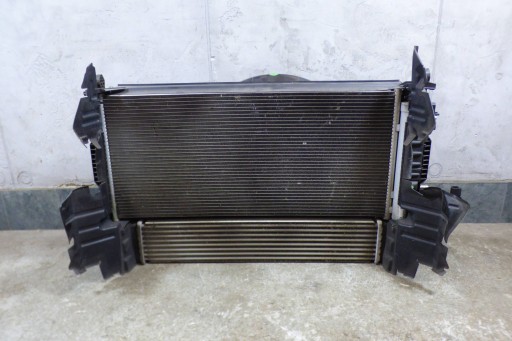 water cooler klimy fan running board oryg. st.BDB OPEL Astra K V 1.0T