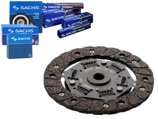 SAC1878 634 - SACHS ДИСК ЗЧЕПЛЕННЯ (160 ММ) ПОВНИЙ ПРОФІЛЬ FIAT 12