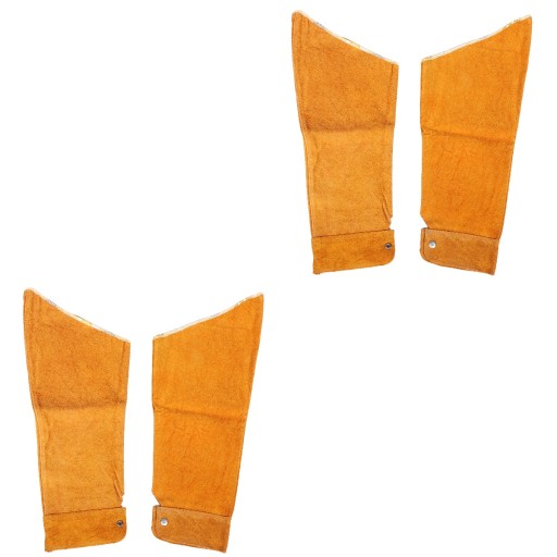 Leather Sleeves Welder's Arm Cuff 2 Pairs (5057994805516856776) • Cena ...