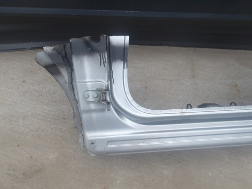 MAZDA CX-5 KD 12-17 threshold ZE SLUPKIEM left NOSEK pillar front colour 45P