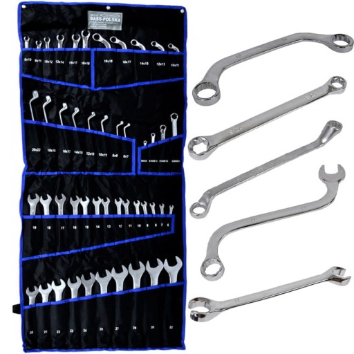 НАБОР КОМБИНИРОВАННЫХ КЛЮЧЕЙ TORX ТИПА CS 47EL, БОГАТЫЙ НАБОР