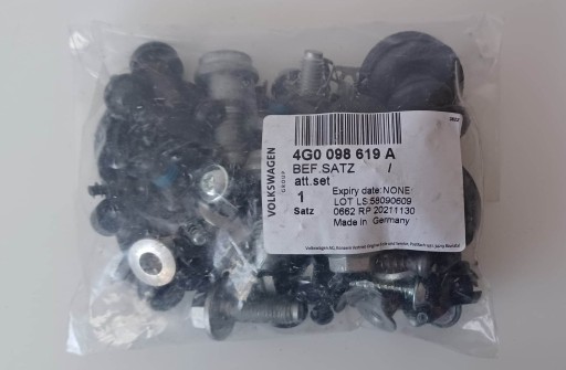 Комплект установки двери OE AUDI A6 C7 4G0098619A