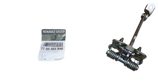 7700303548 - ОГРАНИЧИТЕЛЬ ДВЕРИ RENAULT KANGOO И ПЕРЕДНЯЯ ЧАСТЬ ОРИГИНАЛ