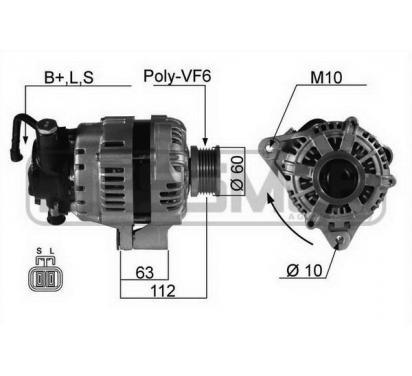 210024A - Ера генератора messmer hyundai,kia