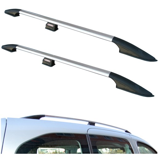 CBRL2-BPKR - Рейлінги на даху PARTNER / BERLINGO II 2 з 2007-18 рр.