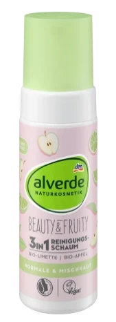 Alverde, Beauty&Fruity, Pena na umývanie tváre, 150 ml
