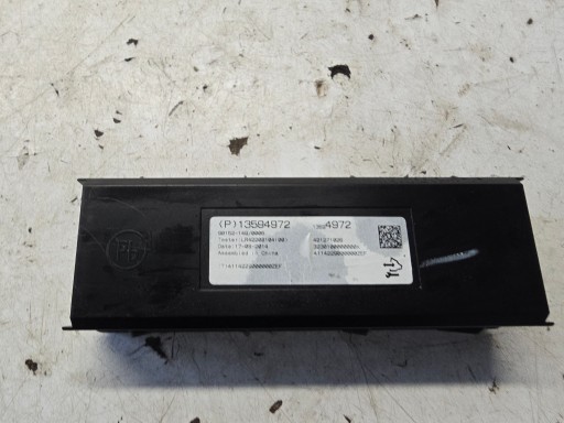 OPEL MOKKA module control unit air conditioning devices of the air conditioning 13594972