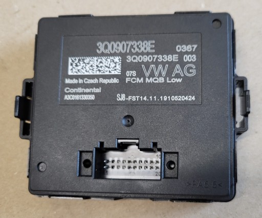 modulo Centralina luci fanali GATEWAY SKODA SUPERB III 3V VW GOLF VII OE EU