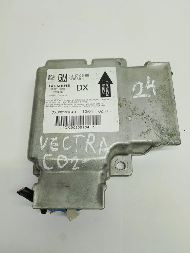 Opel Astra J 2010 Moduly airbagů powietrznych