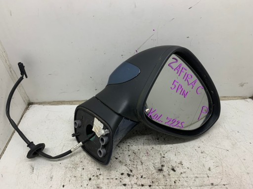 mirror right 5PIN OPEL ZAFIRA C of wheels. Z22S 12-19 ANGLIK