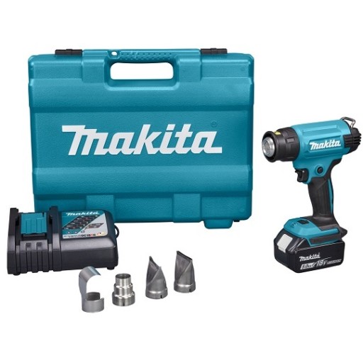 ТЕПЛОВА ГАРМАТА MAKITA 18V DHG181ZK 1x5.0Ah