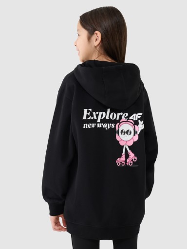 Bluza Dresowa Dziewczęca 4F