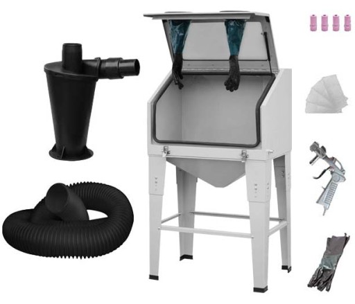 ПЕСКОСТРОЙКА КАБИНЫ 200Л ВЕРХНЕЕ ОТКРЫТИЕ + БЕСПЛАТНЫЕ ПОДАРКИ + СЕПАРАТОР + ШЛАНГ