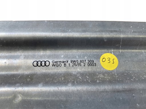 AUDI A4 A5 8W B9 bumper support rear part 8W0807309