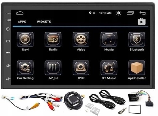 АВТОМОБИЛЬНЫЙ РАДИОПРИЕМНИК 2 DIN ANDROID USB GPS BLUETOOTH