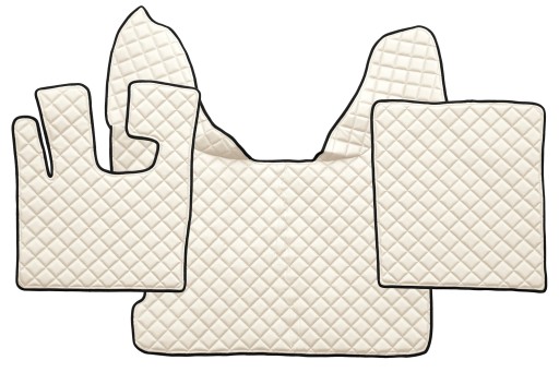 Коврики TIR DAF XF 105 106 автомат эко-кожа