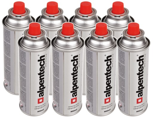 8 × газовий картридж Alpentech IK300 400 мл