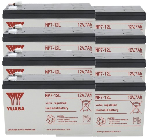 Apcrbc26 rbc 26 #26 yuasa акумуляторний блок для дбж apc 8x np7-12l 12v 7ah