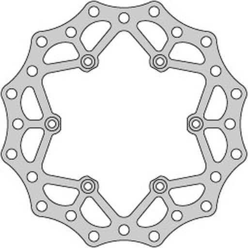 ONL_DBD037D - Гальмівний диск Delta Braking dbd037d задній