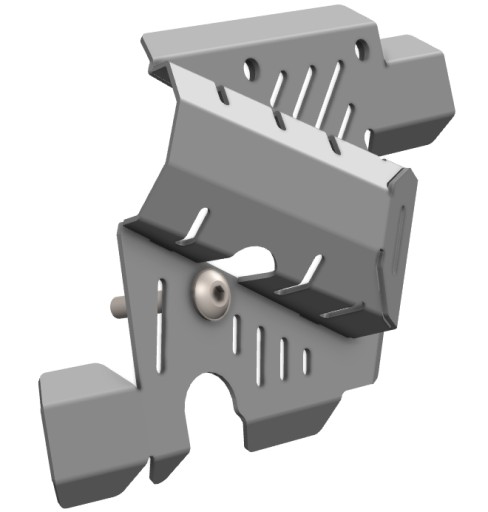 2CP23400850014 - CROSSPRO СТАЛЬНАЯ КРЫШКА ВОДЯНОГО НАСОСА DUCATI DESERT X ' 22-СЕРЕБРИСТЫЙ ЦВЕТ