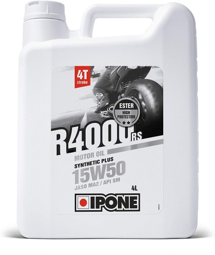Ipone R4000 RS 4T 15W50 Масло полусинтетическое 4 л