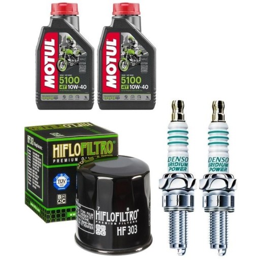 Свічки запалювання масляного фільтра KAWASAKI EX 650 R NINJA 06-15