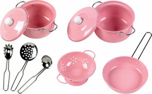 НАБІР ГОРШОК І ПОСУДУ 9 шт.